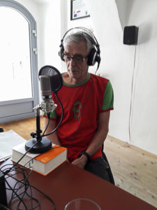 Herbert Schager im Freien Radio Fraistdt